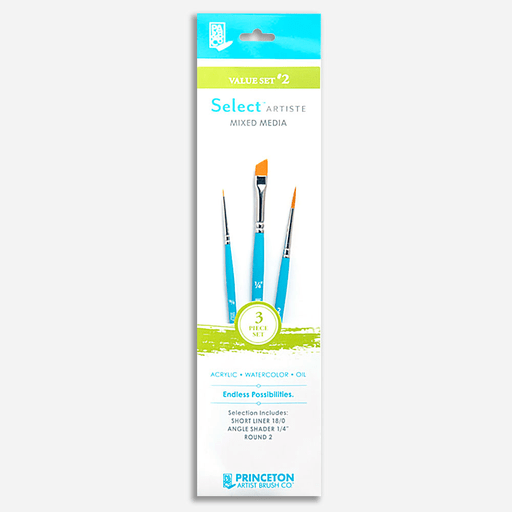 PRINCETON Select Value Brush Set 2 x 3