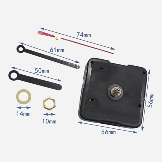 OVJ STEM Clock Mechanism (Hands Included)