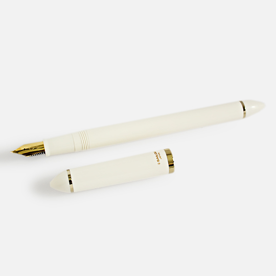 SAILOR Fude-De-Mannen 40° Fountain Pen Pearl White