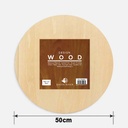 OVJ Basswood Circle Plywood 5mm x 50cm