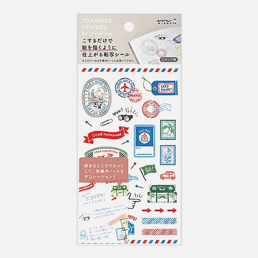 MIDORI Transfer Sticker Stamps