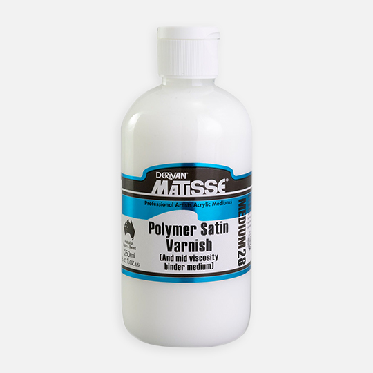 DERIVAN Matisse Acrylic Polymer Satin Varnish 250ml