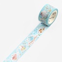 BGM Washi Tape 20mm Blue Sky Tea Time