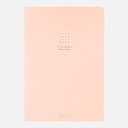MIDORI Stapled Notebook Dot Grid 5mm A5 x 28 Pink