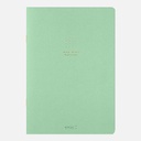 MIDORI Stapled Notebook Dot Grid 5mm A5 x 28 Green