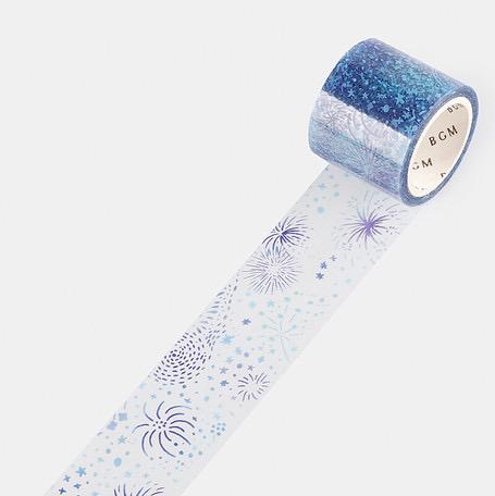 BGM Clear Tape 30mm Illusion Stars