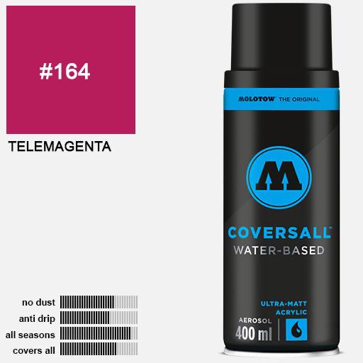 MOLOTOW Coversall Water-Based Spray Paint 400ml Telemagenta