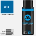 MOLOTOW Coversall Water-Based Spray Paint 400ml Tulip Blue Middle