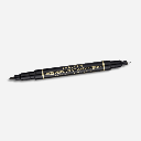 PENTEL Permanent Marker Twin Tip Black