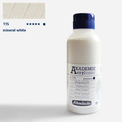 SCHMINCKE Akademie Acrylic 250ml Mineral White