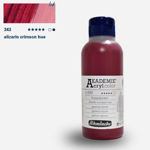 SCHMINCKE Akademie Acrylic 250ml Alizarin Crimson Hue