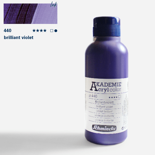 SCHMINCKE Akademie Acrylic 250ml Brilliant Violet