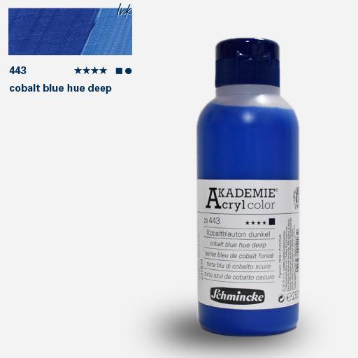 SCHMINCKE Akademie Acrylic 250ml Cobalt Blue Hue Deep
