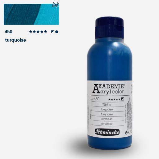 SCHMINCKE Akademie Acrylic 250ml Turquoise