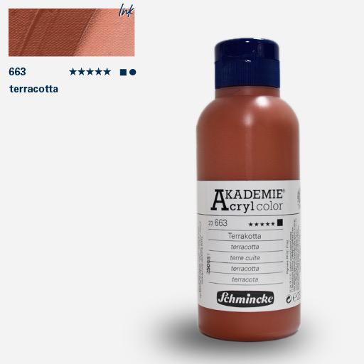 SCHMINCKE Akademie Acrylic 250ml Terracotta
