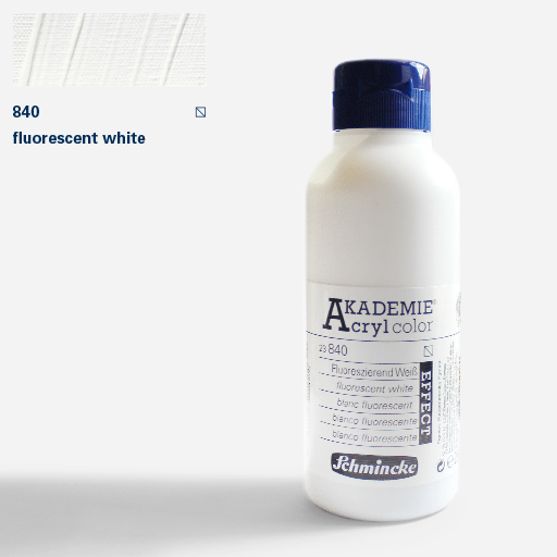 SCHMINCKE Akademie Acrylic 250ml Fluorescent White