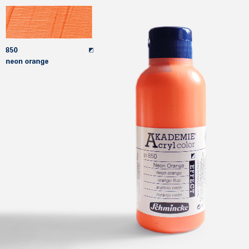 SCHMINCKE Akademie Acrylic 250ml Neon Orange