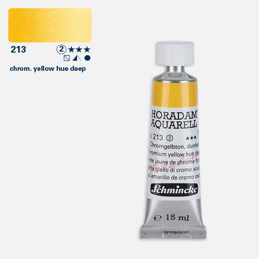 SCHMINCKE Horadam Watercolor 15ml Chromium Yellow Hue Deep