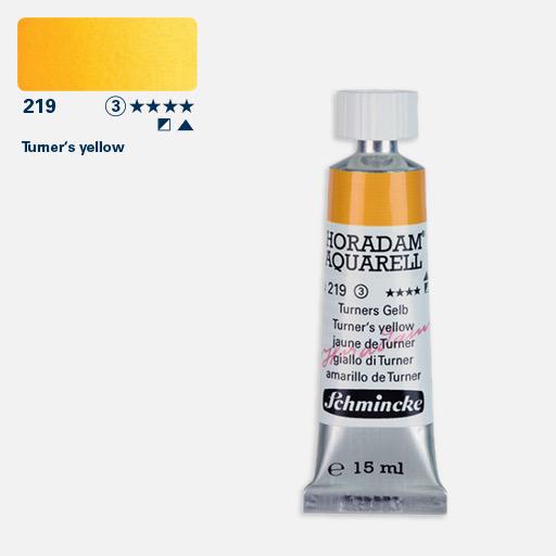 SCHMINCKE Horadam Watercolor 15ml Turner’s Yellow