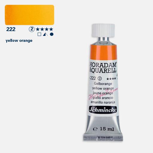 SCHMINCKE Horadam Watercolor 15ml Yellow Orange