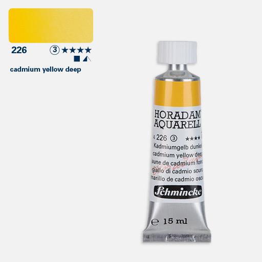 SCHMINCKE Horadam Watercolor 15ml Cadmium Yellow Deep