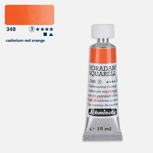 SCHMINCKE Horadam Watercolor 15ml Cadmium Red Orange
