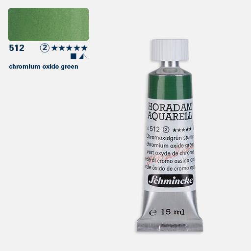 SCHMINCKE Horadam Watercolor 15ml Chromium Oxide Green