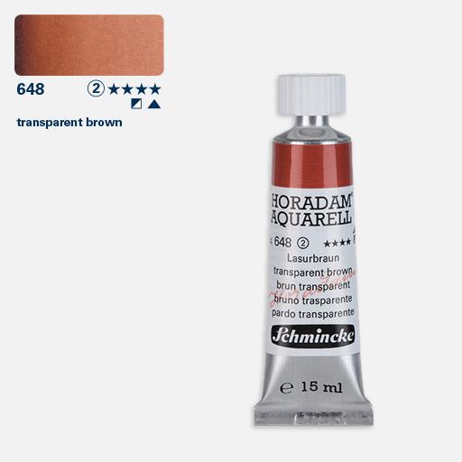 SCHMINCKE Horadam Watercolor 15ml Transparent Brown