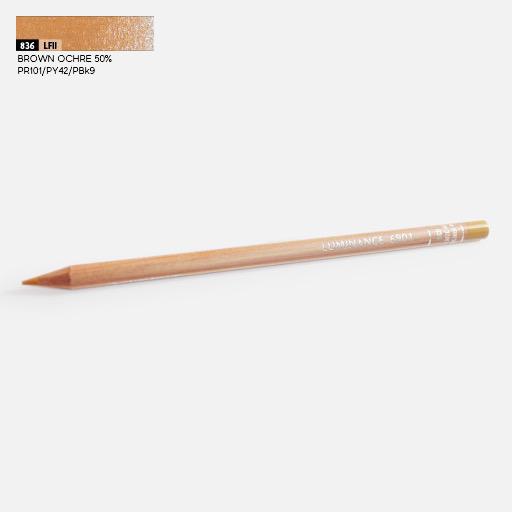 CARAN D'ACHE Luminance Color Pencil Brown Ochre 50%