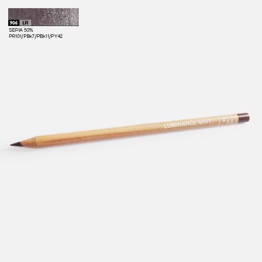 CARAN D'ACHE Luminance Color Pencil Sepia 50%