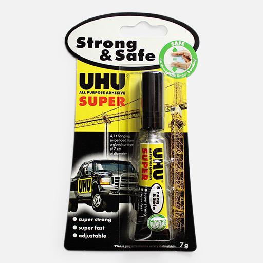 UHU Strong & Safe Super Glue 7g