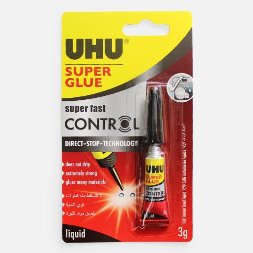 UHU Super Glue Liquid Ultra Fast Control 3g