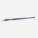 FABER-CASTELL White Taklon Flat Brush 8