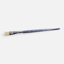FABER-CASTELL White Taklon Flat Brush 10