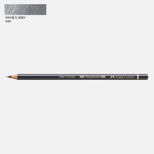 FABER-CASTELL Polychromos Color Pencil Payne’s Grey