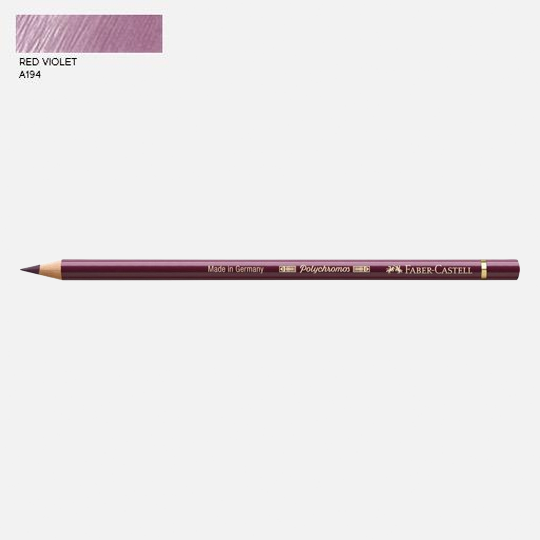 FABER-CASTELL Polychromos Color Pencil Red Violet