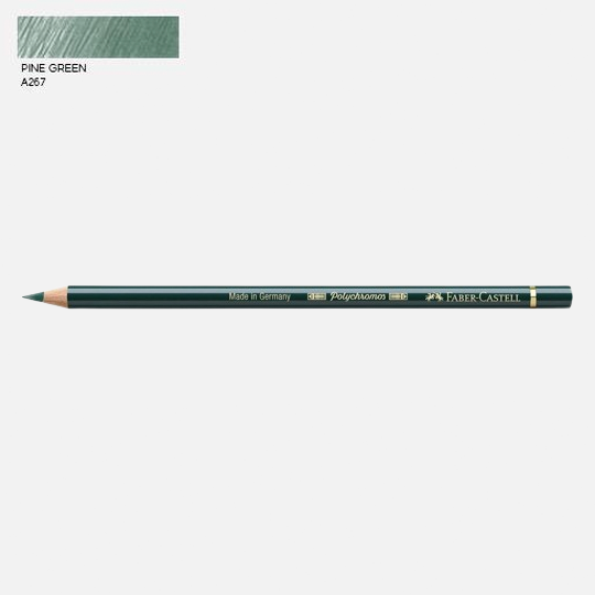 FABER-CASTELL Polychromos Color Pencil Pine Green