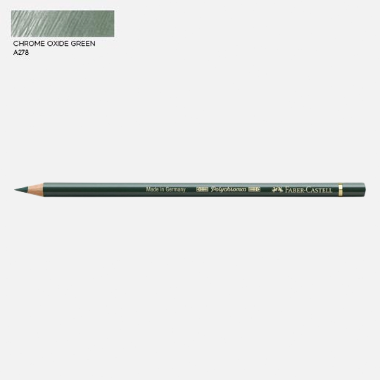 FABER-CASTELL Polychromos Color Pencil Chromium Oxide Green