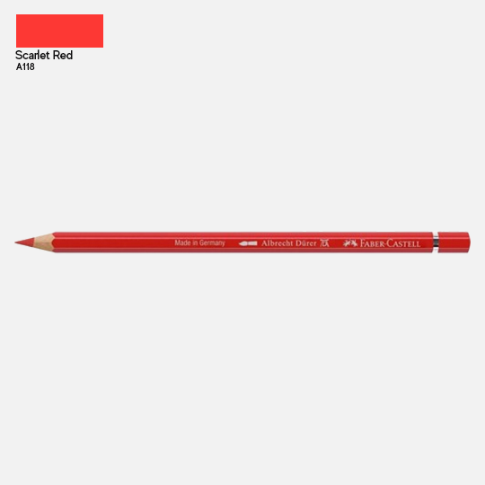 FABER-CASTELL Albrecht Durer Watercolor Pencil Scarlet Red 118