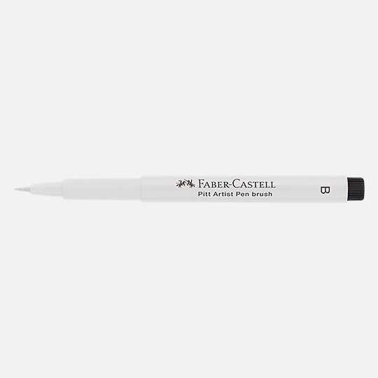 FABER-CASTELL Pitt Brush Pen White
