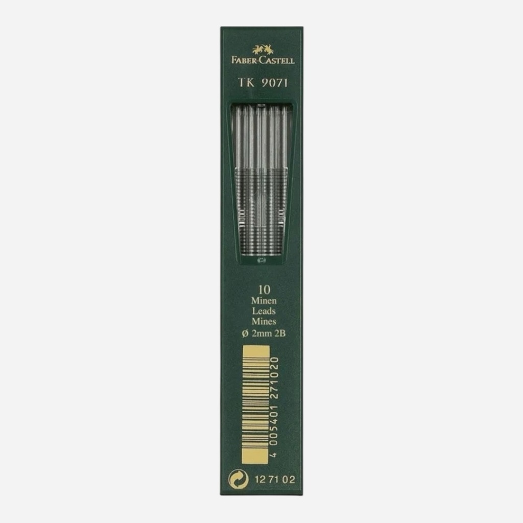 FABER-CASTELL TK Graphite Lead 2mm x 10 2B