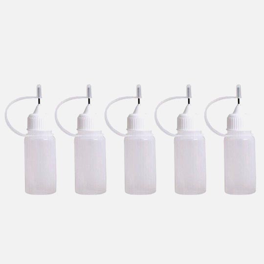 OVJ Plastic Applicator Bottle 30ml Set x 5