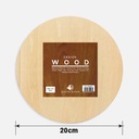 OVJ Basswood Circle Plywood 5mm x 20cm
