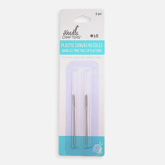 MULTICRAFT Needle Crafters Plastic Canvas Needle x 2