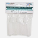 MULTICRAFT Craft Medley EZ Squeeze Glitter Glue Applicator 20ml x 3