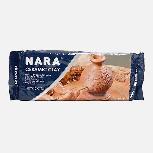 NARA Ceramic Clay 500g Terracotta