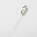 BGM Washi Tape Foil Stamping 5mm Blocks Green