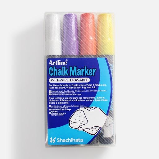 ARTLINE Chalk Marker 2mm Set 2 x 4