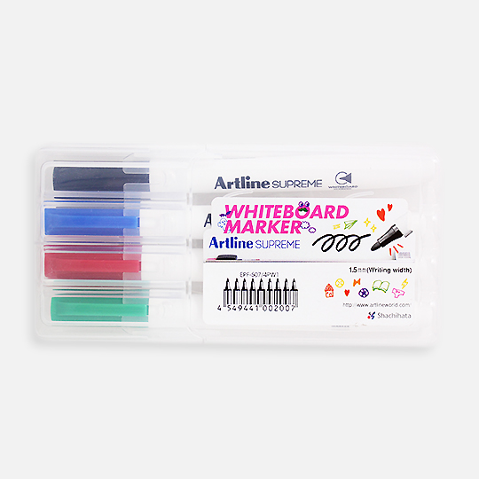 ARTLINE Supreme Whiteboard Marker Set 1 x 4
