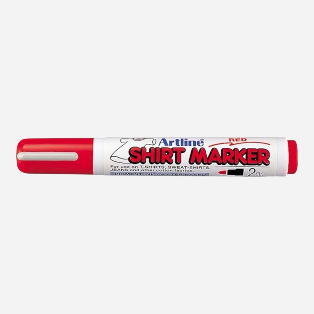 ARTLINE Shirt Marker Red
